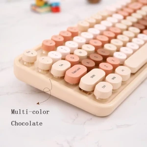 کیبورد و ماوس بی سیم مافی مدل Sweet Colorful